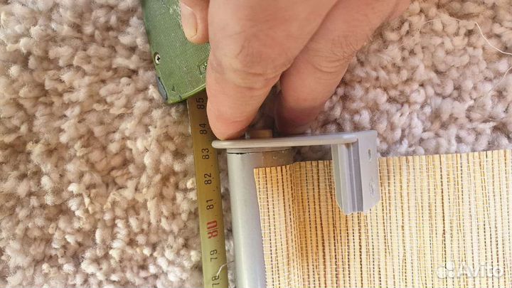 Рулонные шторы под бамбук 80 на 190