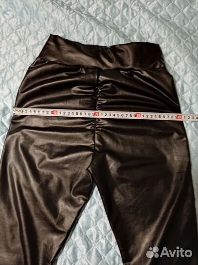 Лакированые, кожаные брюки