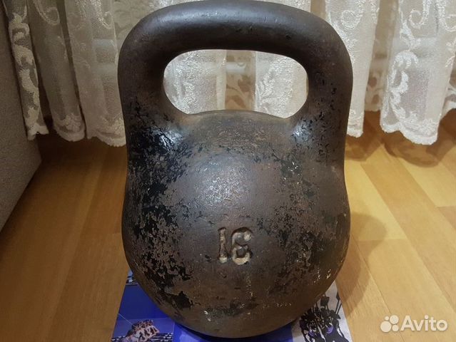 Гиря 16 кг фото Гиря чугунная 16 кг купить в Ставрополе Хобби и отдых Авито