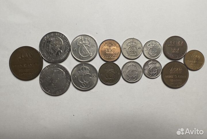 Наборы иностранных монет. Обмен, продажа