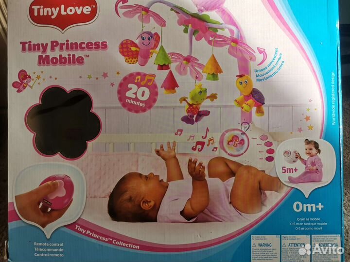 Мобиль на кроватку тини love 