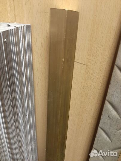 Шестигранник латунный лс59-1 27мм, длина 1025мм