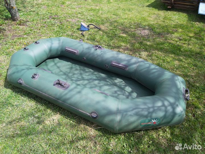 Лодка надувная двухместная