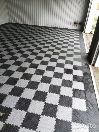 Напольное покрытие пвх для гаража