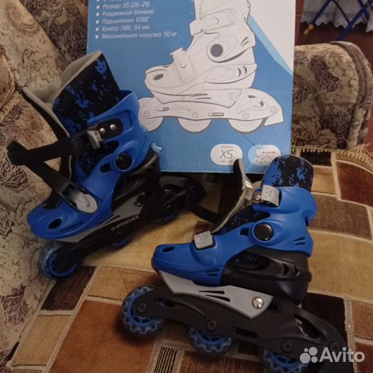 Роликовые коньки детские 26-29