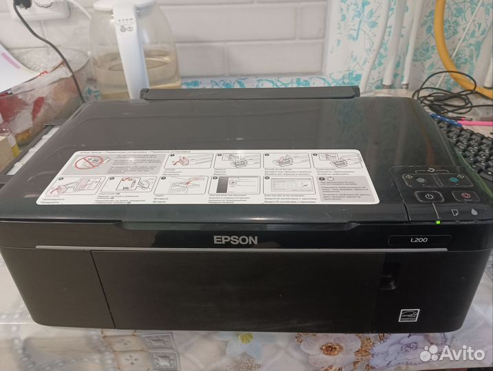 Принтер epson L200 цветной мфу снпч рабочий