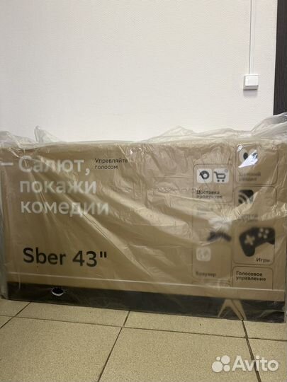 Телевизор Sber SDX-43U4126 43'', UHD 4K