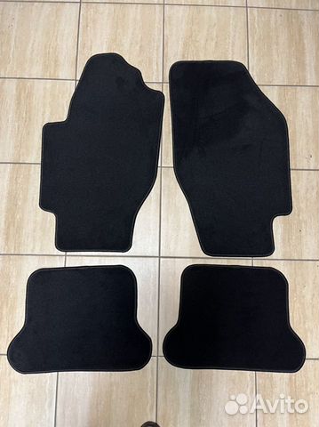 Автоковрики Пежо 307сс Велюр толщина 10мм