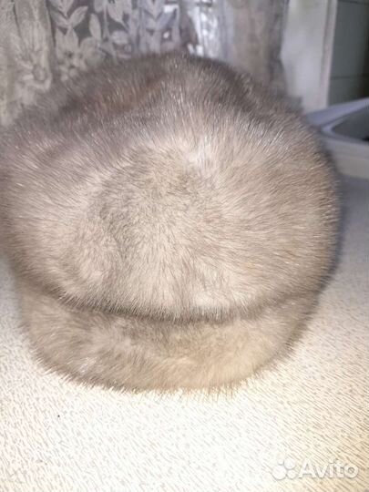 Шапка норковая женская