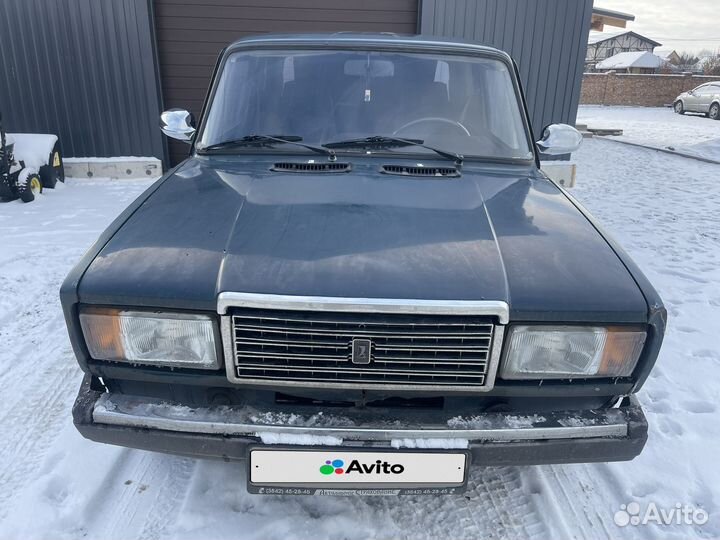 ВАЗ 2107 1.5 МТ, 2002, 99 000 км