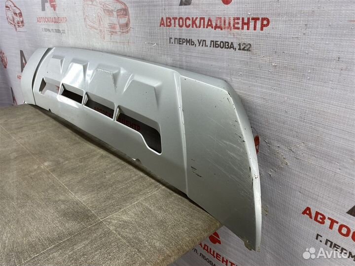 Спойлер бампера переднего Mitsubishi L200 с 2015 г