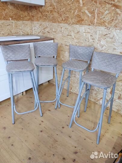 Барные стулья бу 4шт