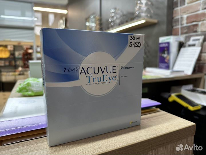 Линзы контактные acuvue TruEye 1 DAY