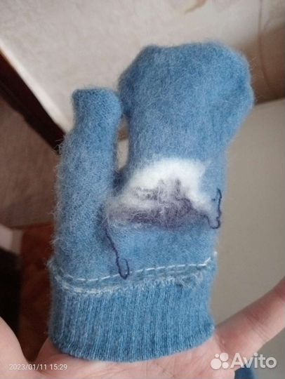 Варежки детские