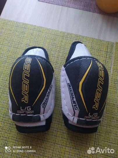 Нагрудник хоккейный налокотники Bauer