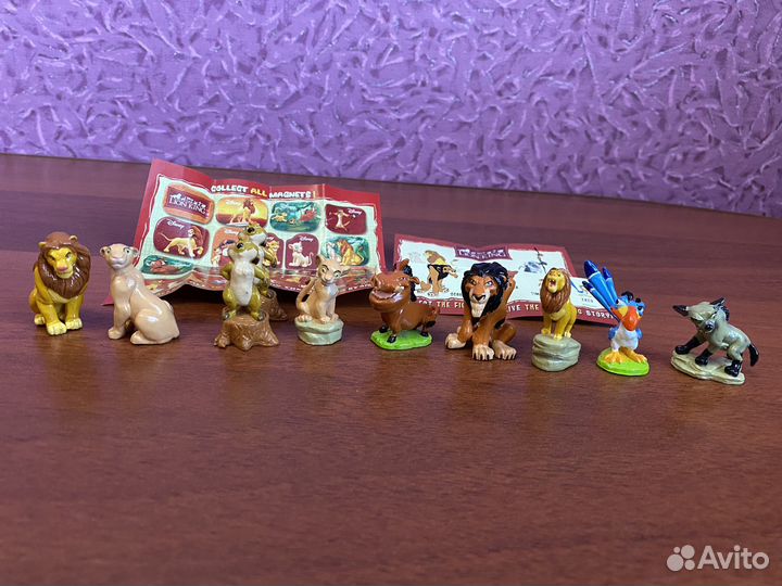 Игрушки серия киндер ландрин Король Лев