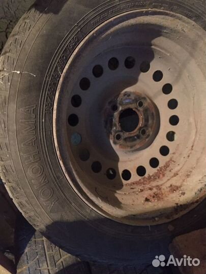 R15 Yokohama A.DriveR1 195/60, PCD 4x108 DIA 55