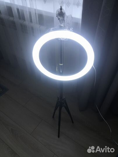 Кольцевая лампа со штатив ом 26 см диагональ
