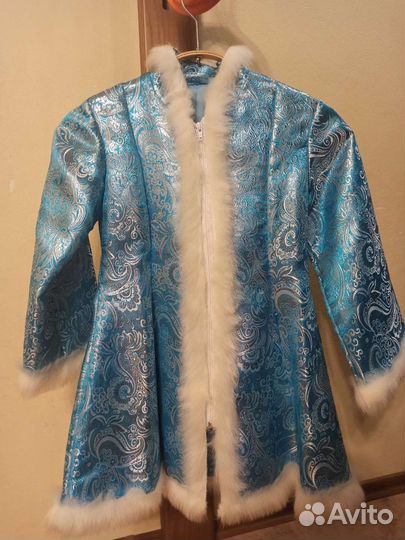 Костюм Снегурочки 134-140