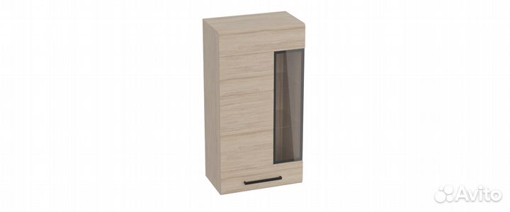 Шкаф-витрина Рейн 60х34х115 Дуб Сонома