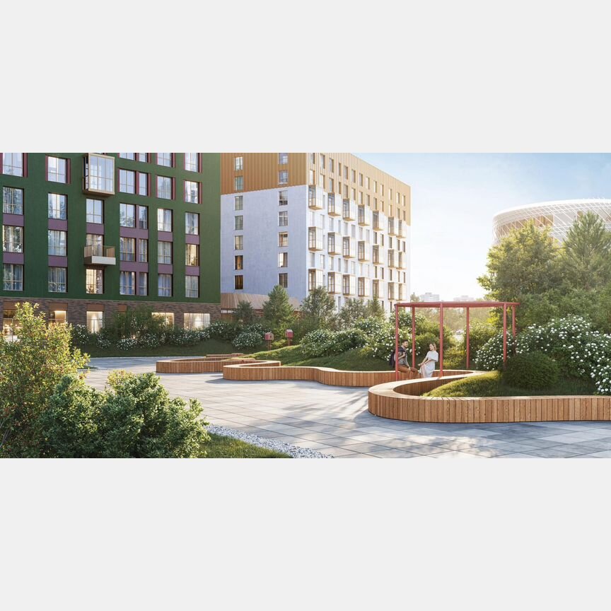 Квартира-студия, 23,1 м², 3/9 эт.