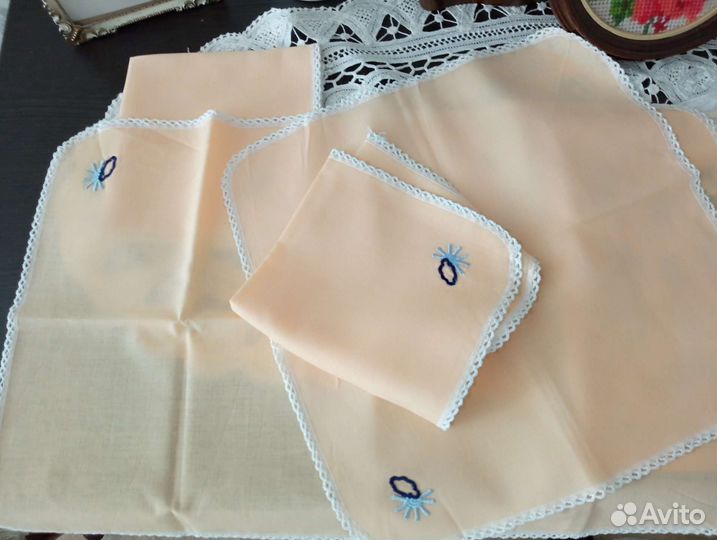 Набор салфеток винтаж Европа