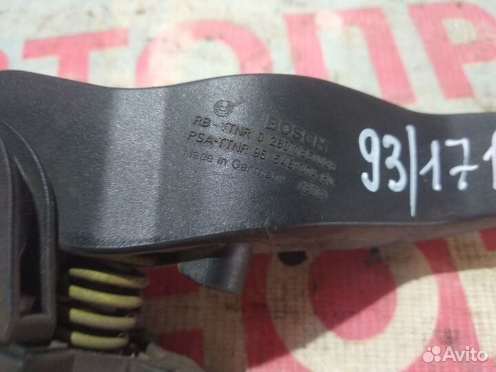 Педаль газа Пежо 206