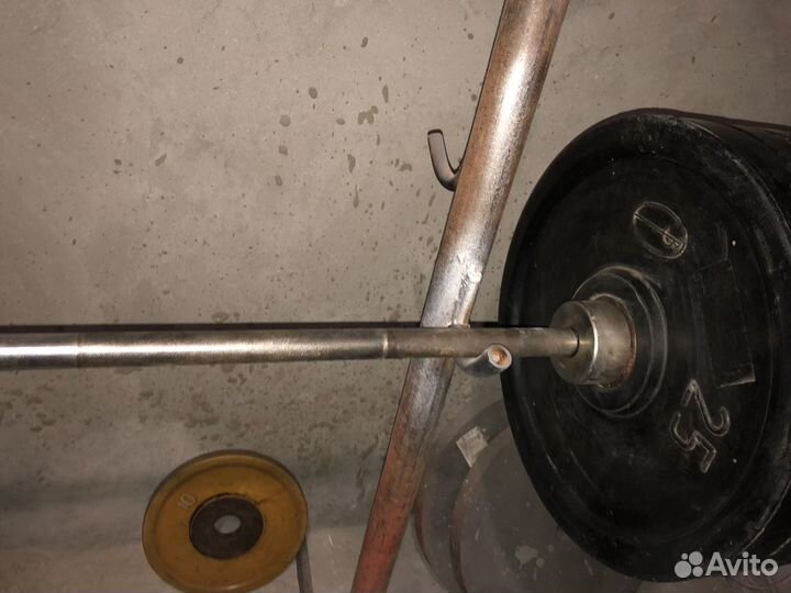 Олимпийская штанга СССР «Динамо» Луганск 175 кг