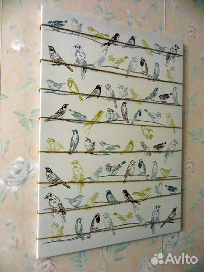 Картина IKEA пьеттерид Птицы