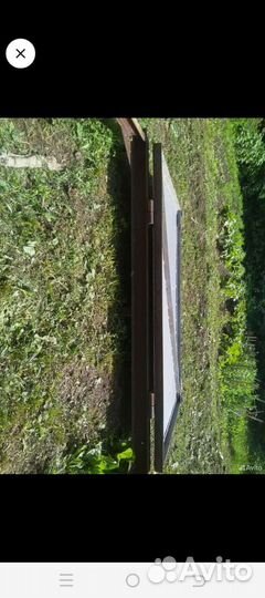 Ворота гаражные металлические бу