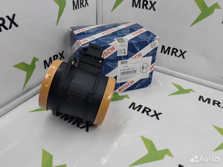 Датчик массового расхода воздуха 0281002721