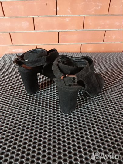 Ботильоны 36 натуральная замша