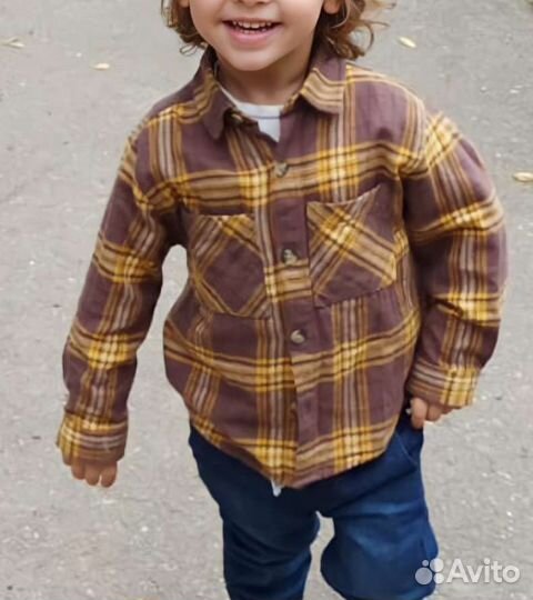Рубашка zara для мальчика 92