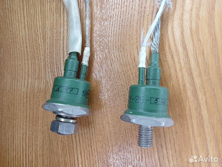 Тиристоры силовые вкду-25 (Т-25) - лот из 2-х шт