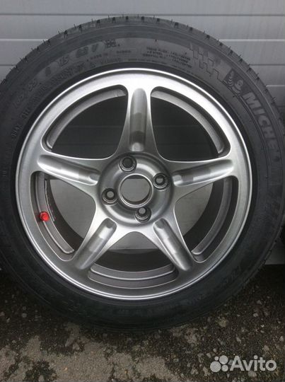 Смк R15 4x98 Michelin Pilot 185/55 Всмпо Slik