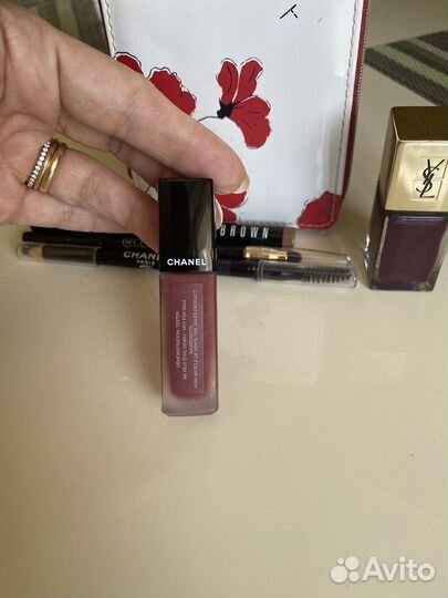 Chanel Clarins Bobby Brown косметика набор