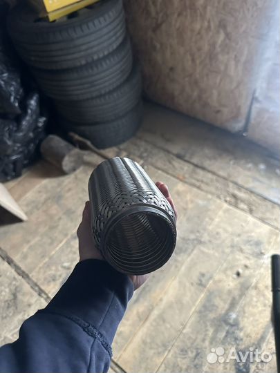 Гофра глушителя 65x200