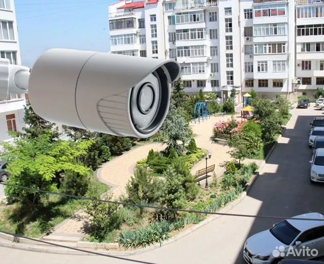 Комплект видеонаблюдения в многоквартирный дом