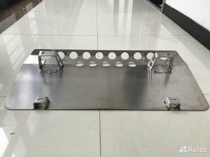 Защита двигателя на Гелендваген с бампером AMG