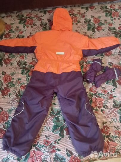 Зимний комбинезон kerry 122 на девочку