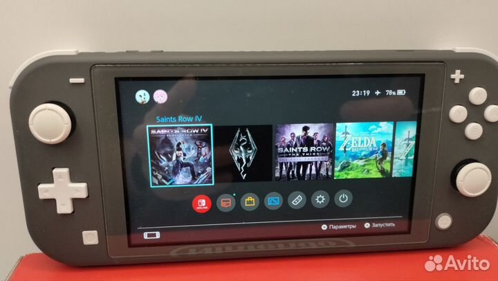 Nintendo switch lite как новая