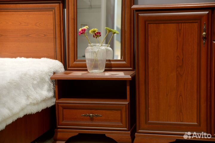 Тумба прикроватная Кентаки. Каштан