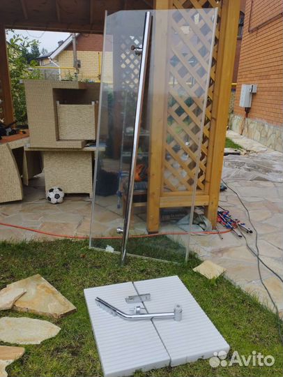 Итальянский дверь душевой