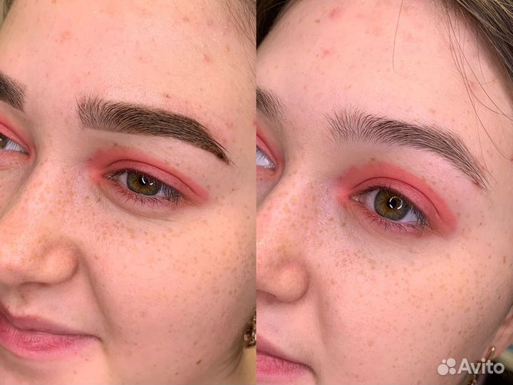 Коррекция и окрашивание бровей и ресниц