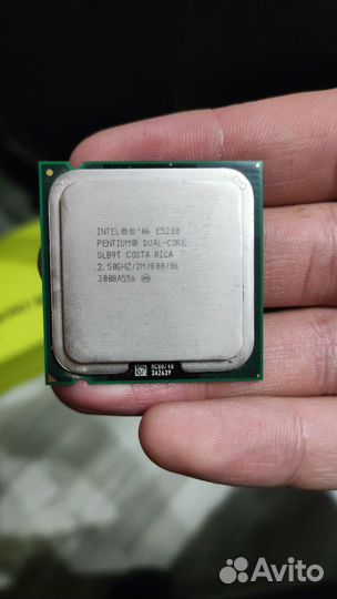 Intel Pentium Dual Core E5200 2,5Ггц