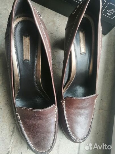 Туфли 41 Ecco Дания, кожа