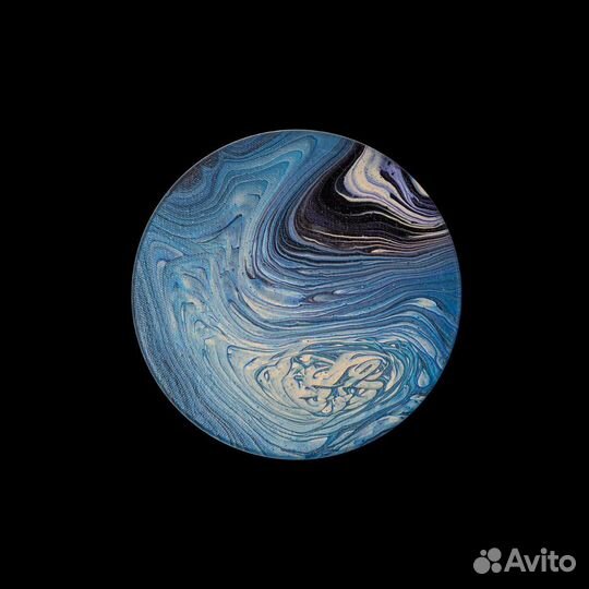 Интерьерные круглые картины. Ручная работа