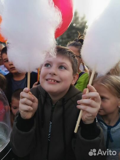 Сахарная вата, попкорн на мероприятие