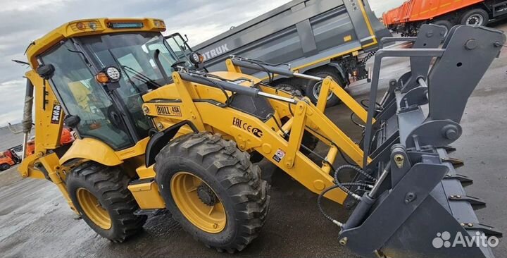 Экскаватор-погрузчик Bull 4SX Plus, 2024