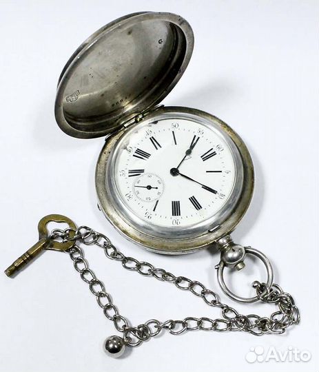 Часы карманные механические Швейцария